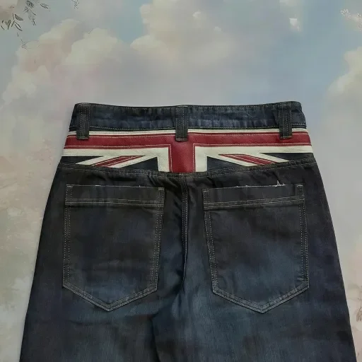Men and Women High Waisted Washed Classic Style Baggy Denim Pants Commute Dressing Up Minimalism Straight Leg Jeans 2025