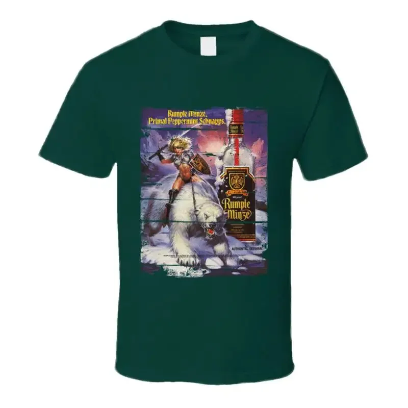 Rumpleminze Peppermint Schnapps Grunge Look T Shirt
