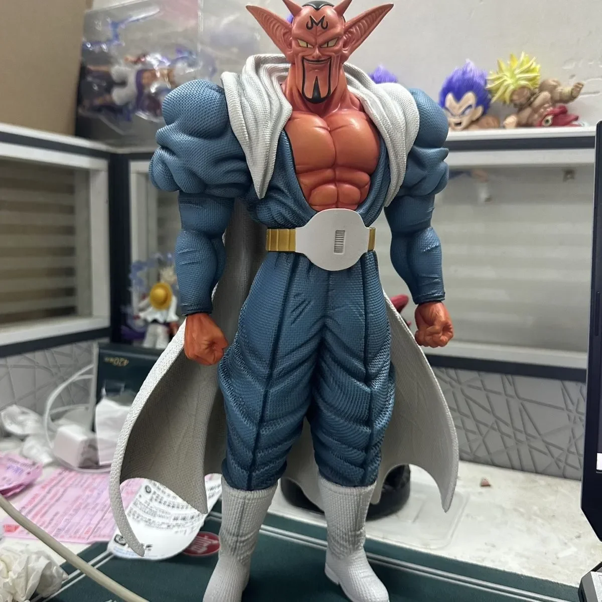 

35cm Dragon Ball Z Dabura Anime Figure GK Saiyan DBZ Buu Bibidi Son Action Figure PVC Collection Model Toy for Children Gifts