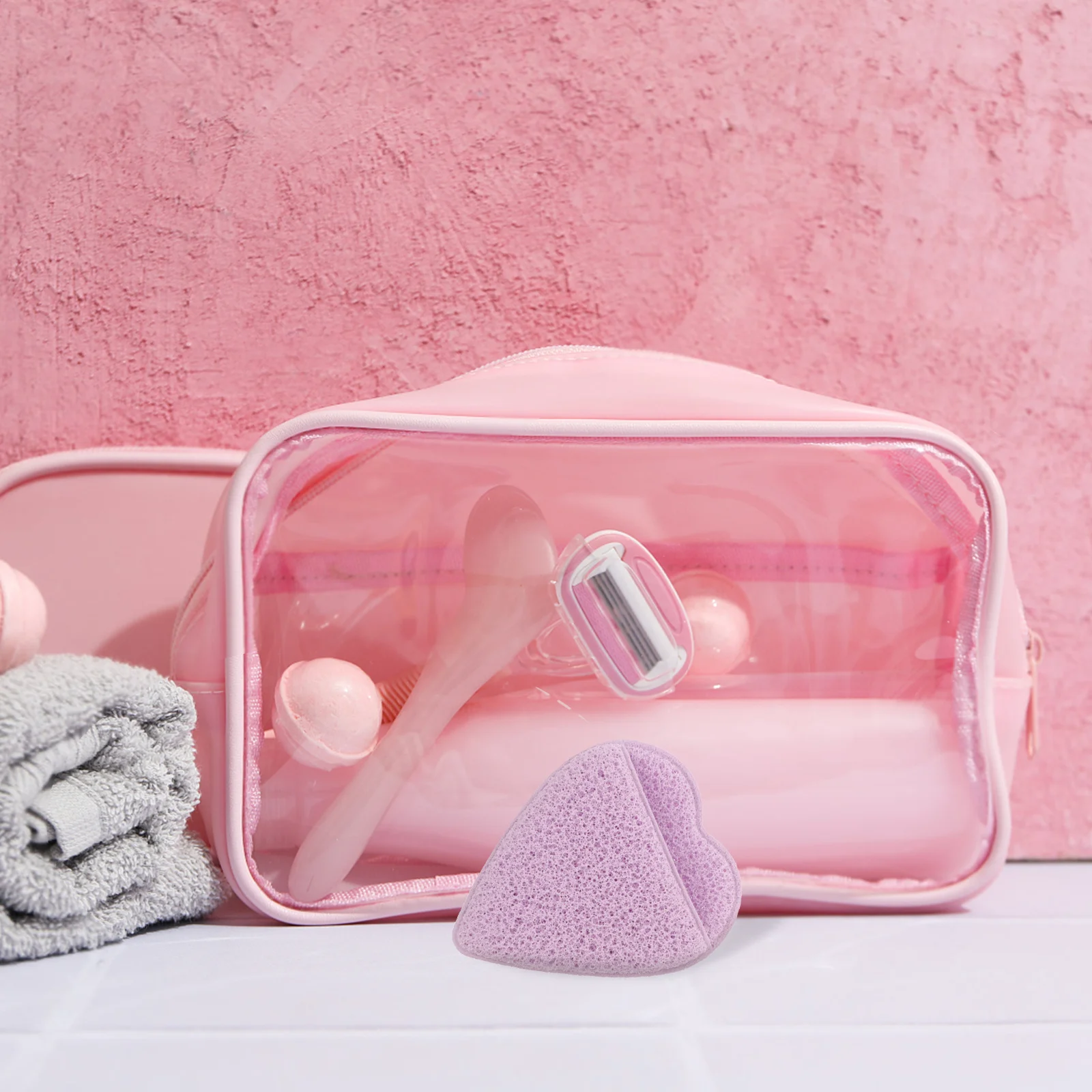 

Exfoliating Sponge for Face Thickened Design No Irritation Effective Impurities Removal Face Sponge Sponges for Facial