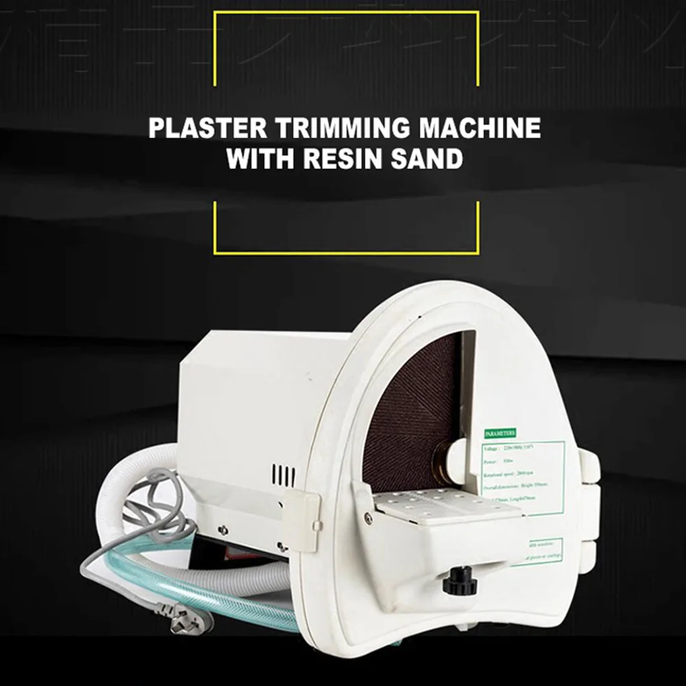 Dental plaster trimmer, dental plaster grinder, technician model water grinder, corrector, polishing and dry grinding
