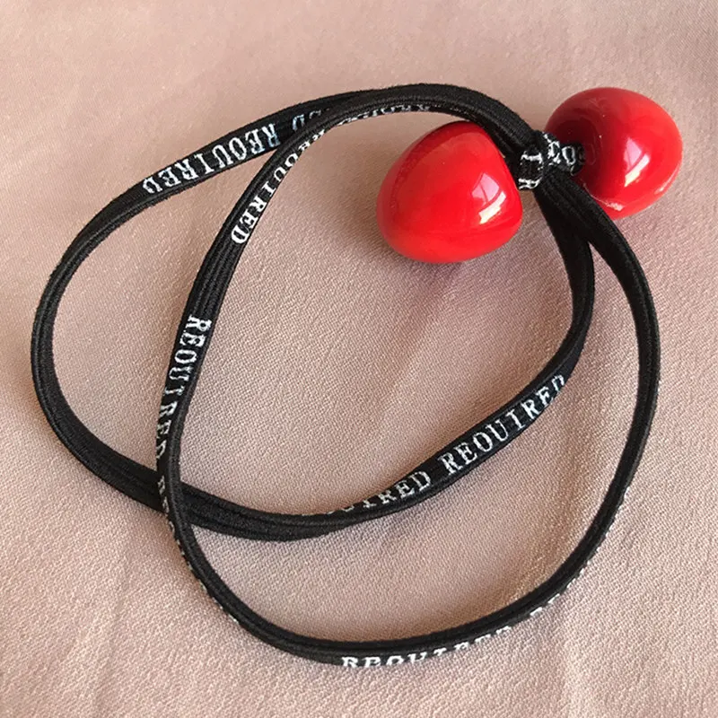 Модные-женские-аксессуары-для-волос-Красная-вишня-Эластичная-веревка-для-волос-Держатель-для-хвоста-Резинки-для-девочек-Головной-убор-оптом-1-шт