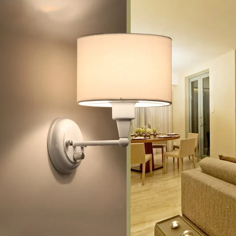 Modern brief fashion wall lights hemp wall lamp bed-lighting LED 5W