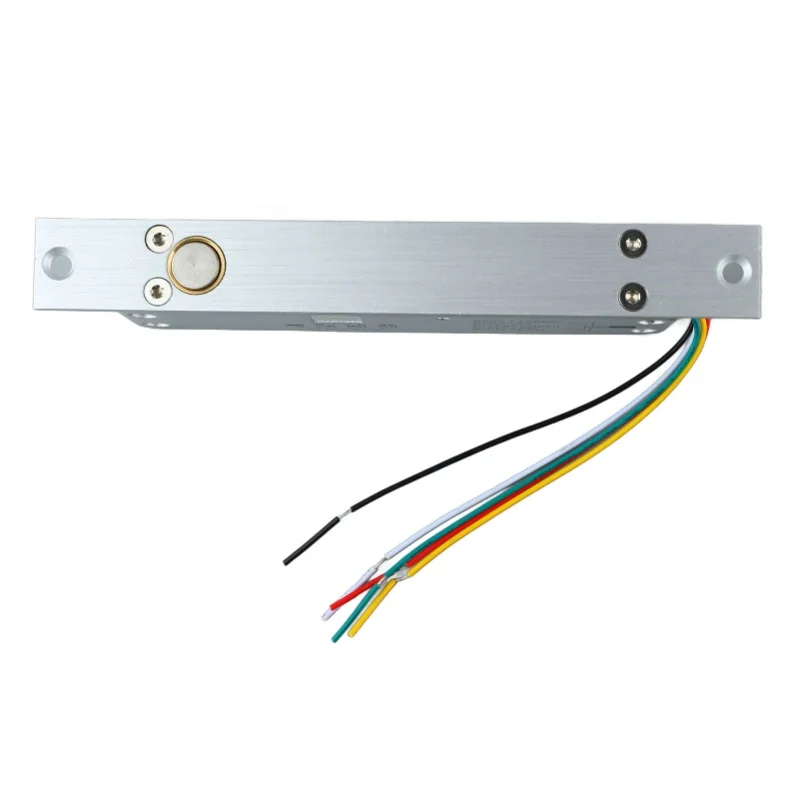 DC 12 V 5 Lijnen Elektrisch Grendelslot Smalle Nachtschoot Drop Bolt Deurslot Met Vertraging LED Display voor Deur Toegangscontrole