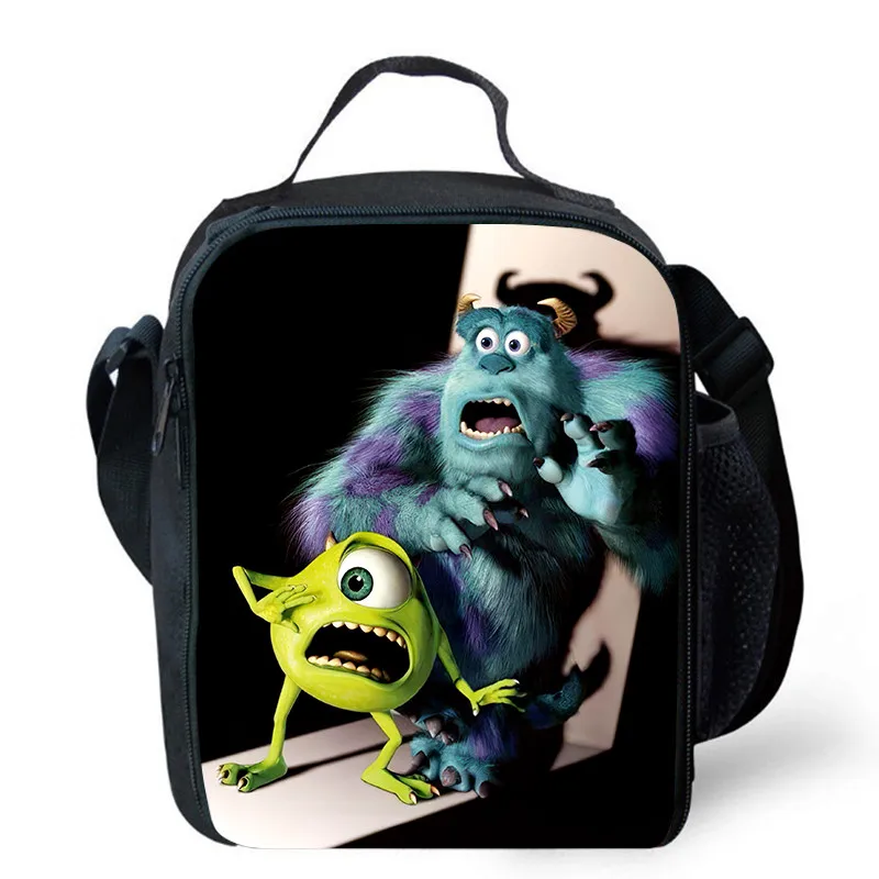 

Lunch bags for Child,Cartoon Monsters, Inc. School Picnic Bags for Girls Boys,Kids Insulation Cooler Bags for Aged 4-10 years