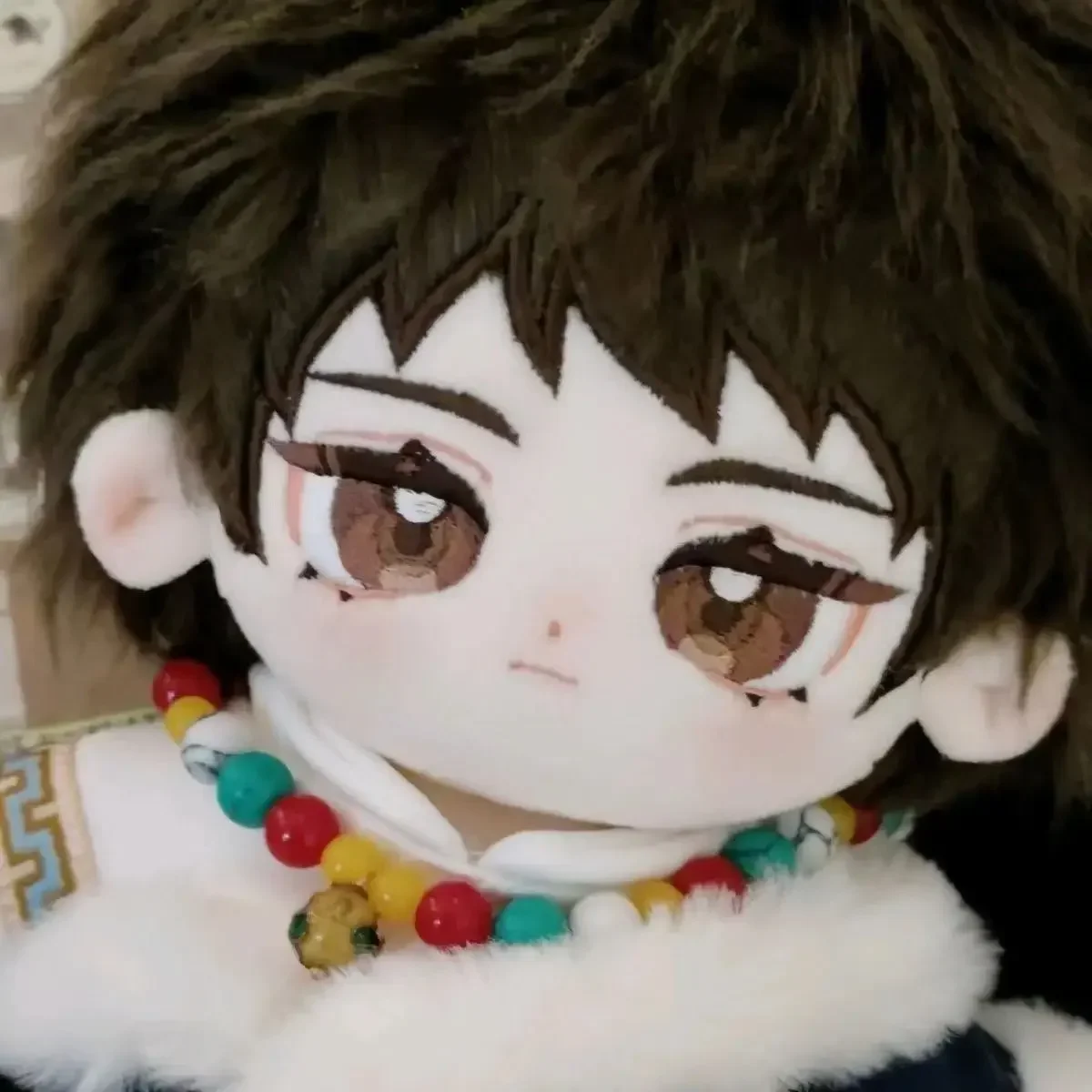 

Tomb Robbery Notes Wu Xie Attribute Cotton Doll Sand Sea 20CM Can Dress-up Doll Cute Anime Figures Surprise Toys Time Raiders