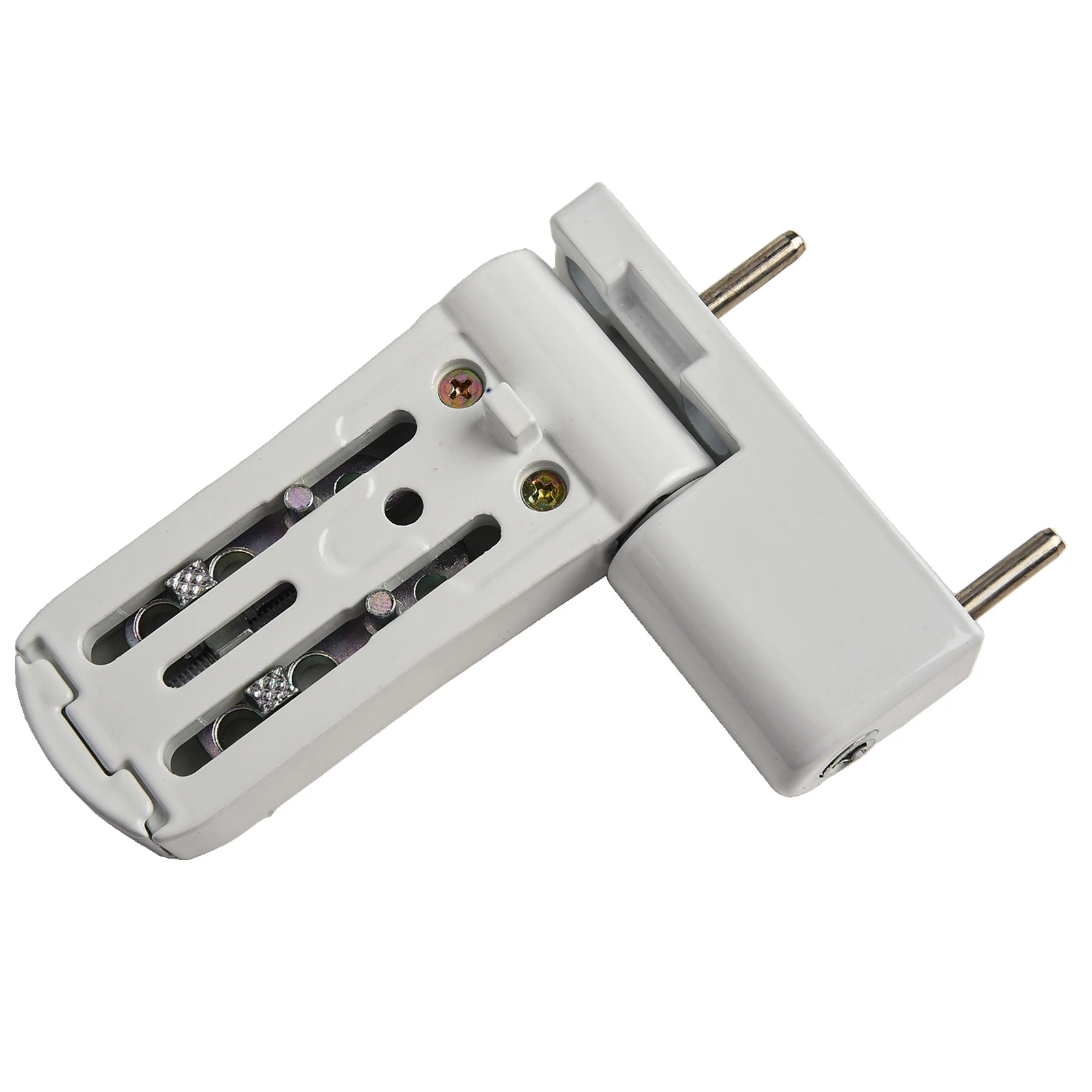 Aluminium Door Flag Hinge with 3D Adjustment and Integrated Mute Buffer for Quiet Door Closing and Precise Frame Alignment