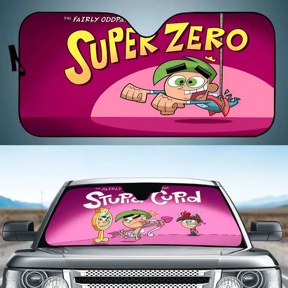 

Мультфильм The Fairly OddParents автомобильное окно солнцезащитный козырек лобовое стекло защита от ультрафиолета переднее и заднее лобовое стекло блок крышка козырек