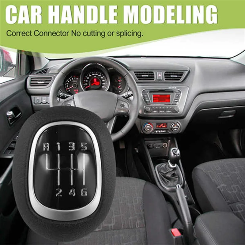 

AW-2PCS Car Gear Shift Knob 6 Speed 43711-H8300 For Kia Rio Cerato 2017 Sportage 2017-2018 43711H8300 Auto Parts
