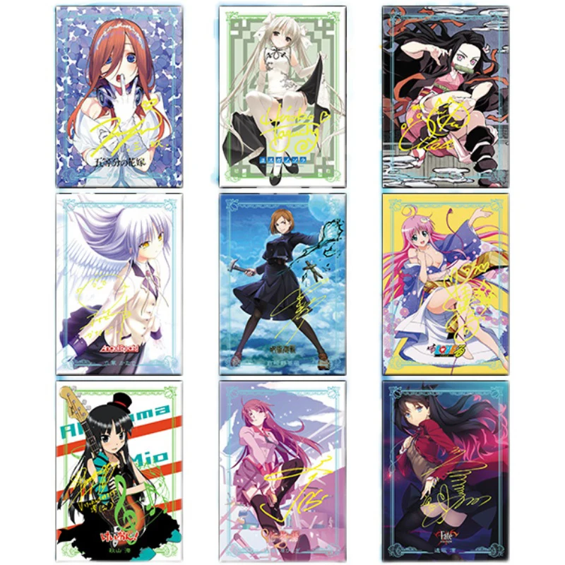 

Anime Goddess Story Diy Cards Characters Kugisaki Nobara Kamado Nezuko Nakano Miku Christmas Birthday Gift Game Children's Toys