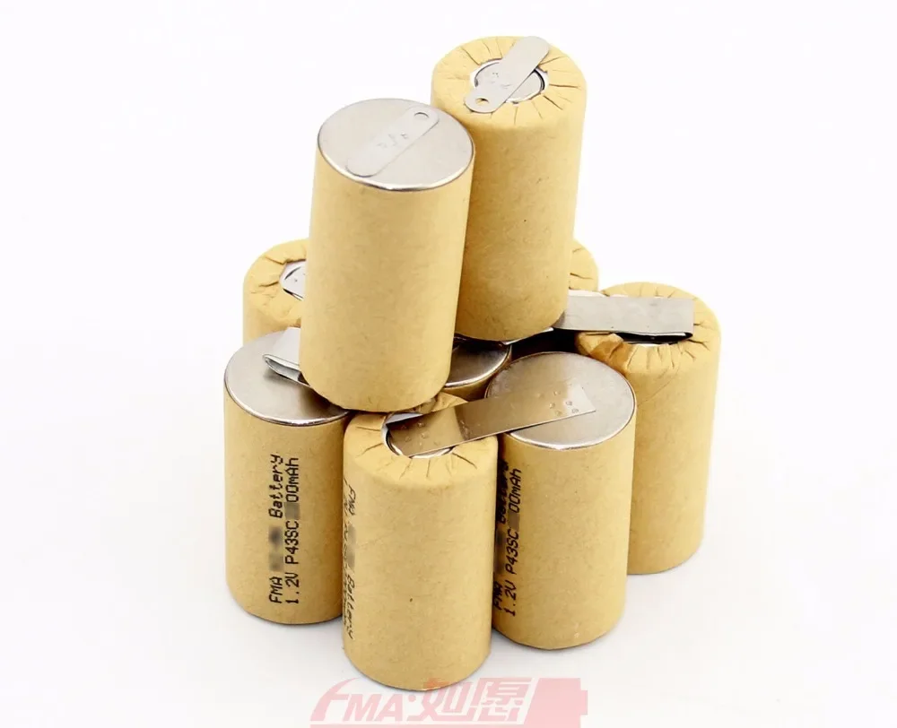 Ni-Cd Sub C SC 12v 1200 1500 1800mAh Rechargeable Battery DIY Makita 6317D 6271D Drill Cell 10SN P07