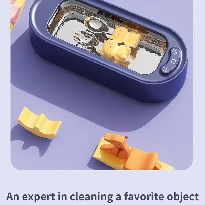 Xiaomi Ultrasonic Cleaning Machine 45kHz Home Automatic Eyewash Machine Contact Lens Case Cleaner Dental Braces Jewelry Clean