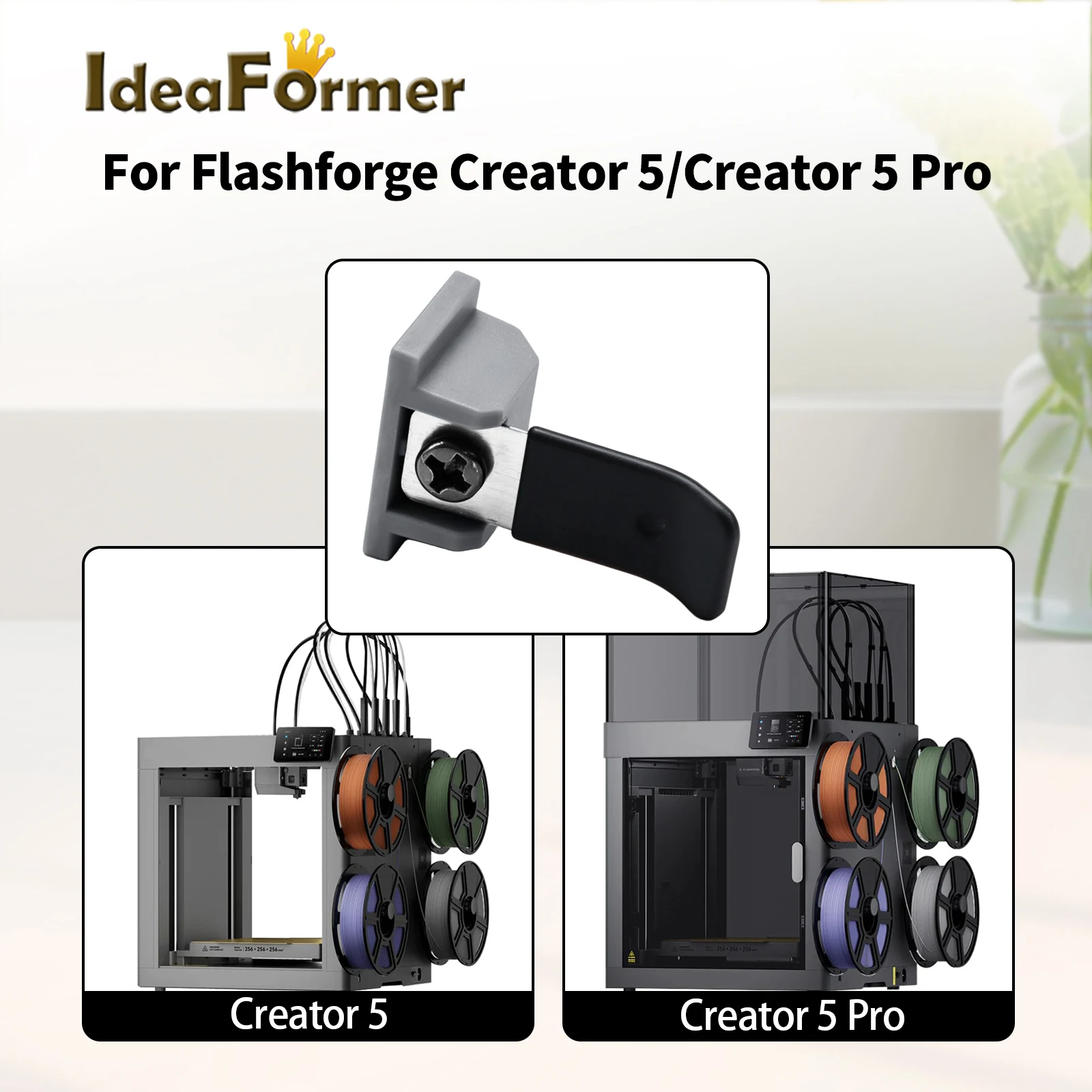 For Flashforge Creator 5 Creator 5 Pro Nozzle Blocker Assembly Plug Seat For C5/C5 Pro Nozzle Cleaning 3d Printer Parts