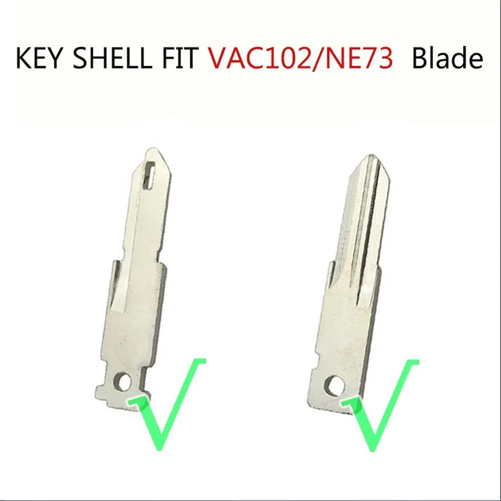 2 Button Pad Switch Remote Key Cover For Renault Kangoo Traffic Master Nissan Interstar Opel Vivaro Movano 2004 - 2009