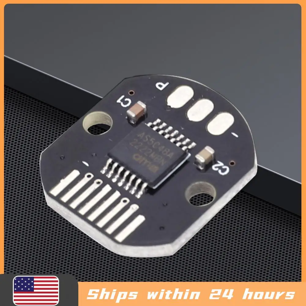 

Магнитный поворотный энкодер AS5048 с интерфейсом SPI/I2C, модуль датчика измерения угла с выходом PWM, точность 14 бит