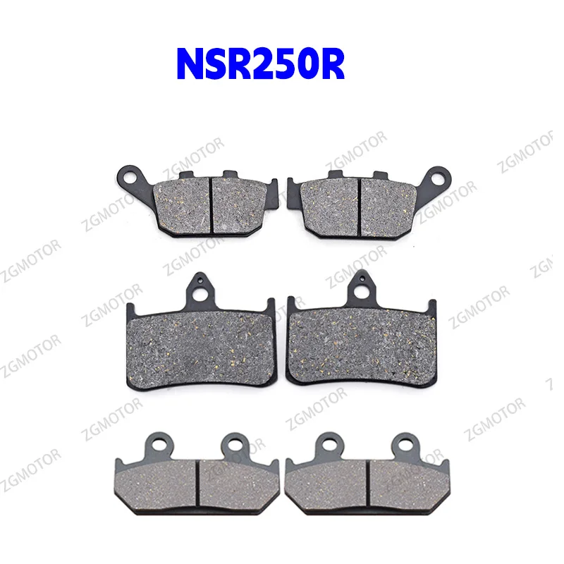 Front or Rear Brake Pads Fit For Honda NSR250R 1988-1998 1989 1990 1991 1992 1993 NSR250RG MC21 MC16 MC21