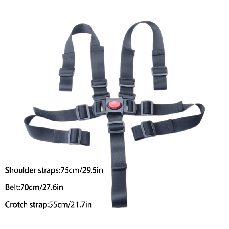 Travel Friendly Baby Pushchair Safety Belt Foldable Baby Safety Belt Lightweight Pushchair Safety Belt for Easy Travel