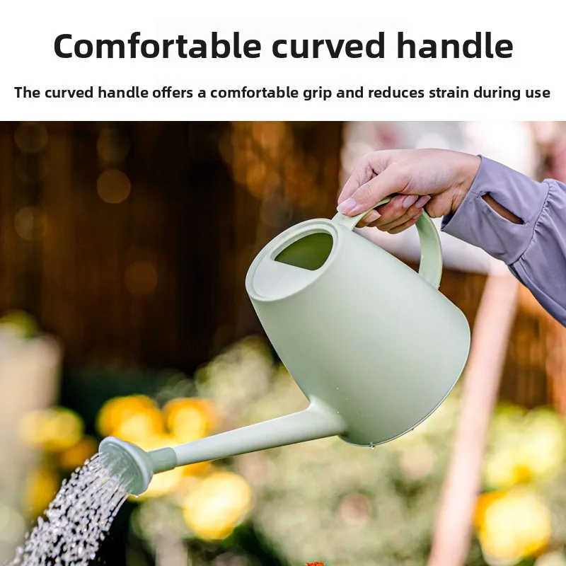 Garden Watering Kettle Long Mouth Gardening Tools Plastic Household Watering Pot Fast Delivery