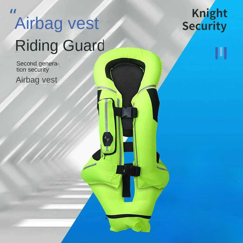 

Motorcycle Airbag Vest Protective Clothing Anti-Fall Anti-Tear Equestrian Inflatable Vest Safety Riding Reflective