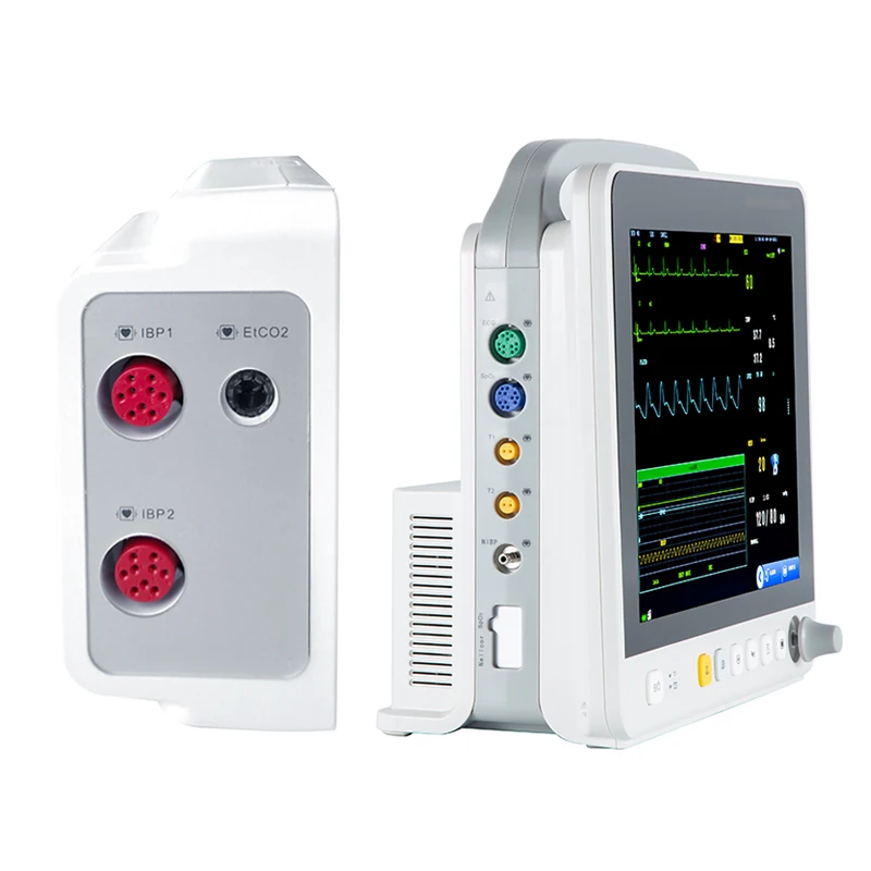 China Wholesale P-at-ie-nt Monitor Veterinary Blood Oxygen Pulse Vital Signs Multiparameter Veterinary Monitor