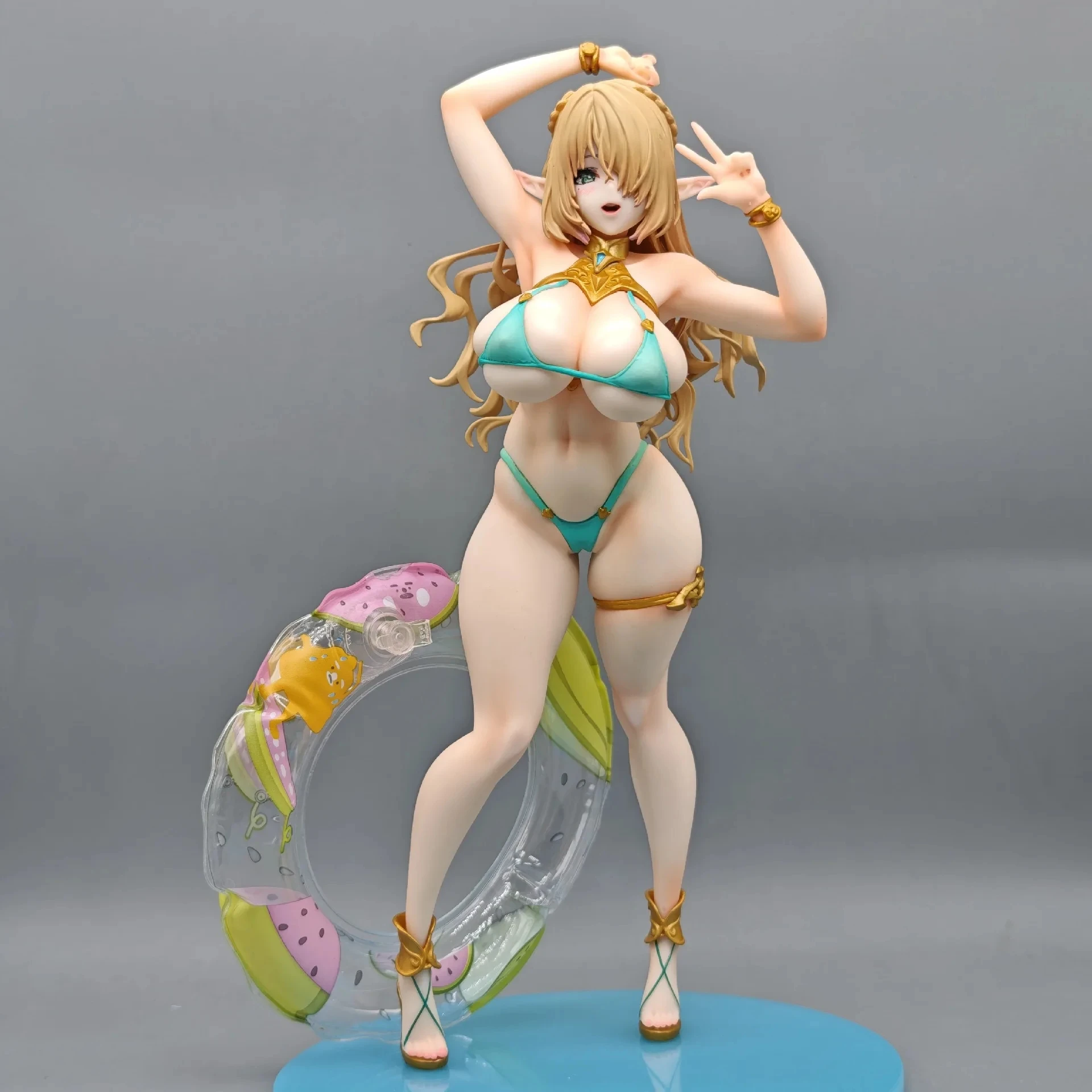 25CM Vertex Elf Village 8t 5rd Kukuru Cecil Mama Tiana traje de baño chica conejito figura PVC Anime modelo acción muñeca adulta juguete para regalo