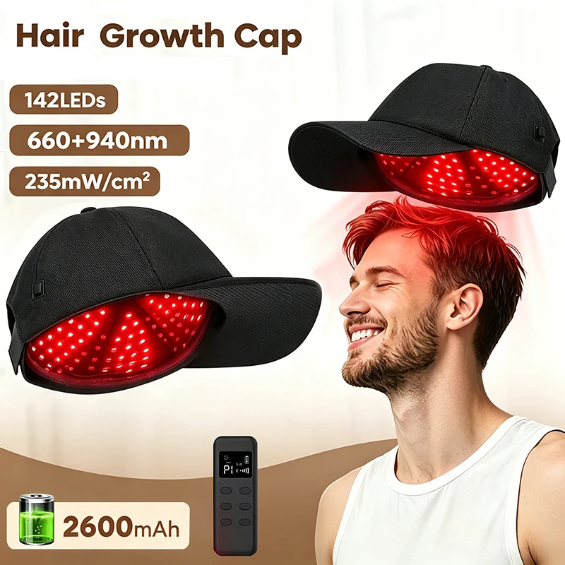 LED-Rotlichttherapie-Mütze für – Hair Care With Protein Bewertung und Preis