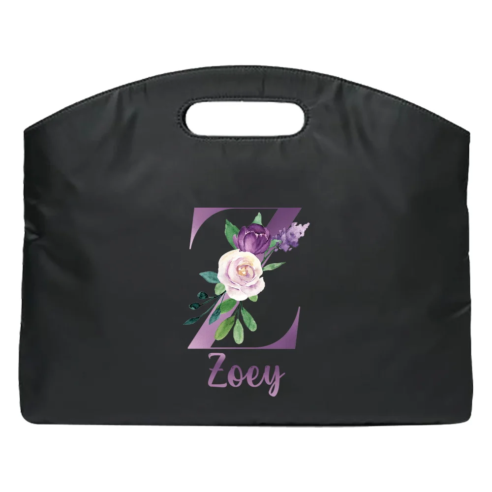 حقيبة للجنسين ذات سعة كبيرة حقيبة ملفات مطبوعة على الموضة حقيبة كلاتش