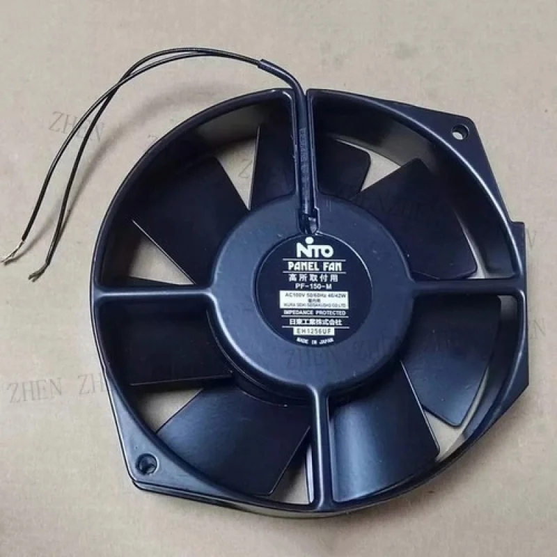 Y 1PCS New  FOR NTO PF-150-M 100V 46/42W 2-Wire high temperature resistant fan # QW.