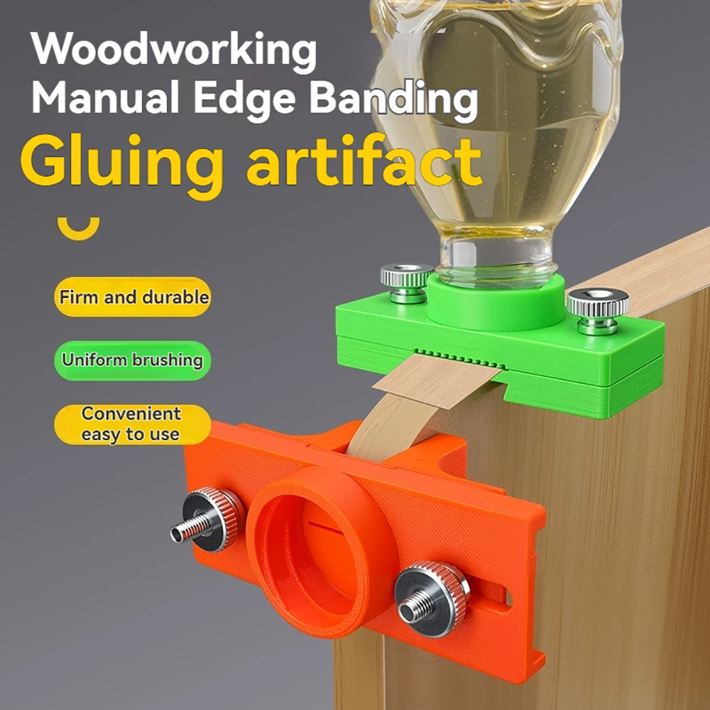 NEW Woodworking Edge Banding Glue Applicator Adjustable Tool 10 50mm For DIY Craft Hand Glued Edge Sealing Artifact