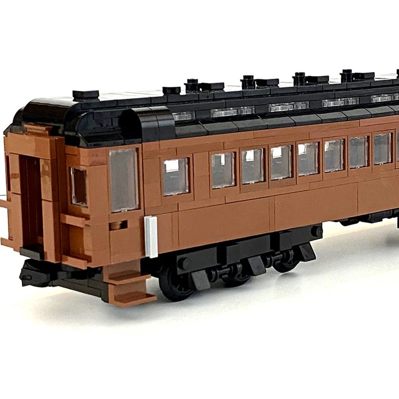 Railway Track Transport Series Pennsylvania Railroad Train Building Blocks High-difficulty Puzzle Model Toy Bricks Kid Xmas Gift