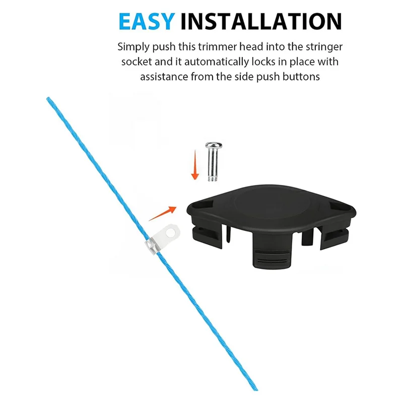 

ABKS-Weed Eater Bladed Head Spool Line For Ryobi 18V, 24V, And 40V String Trimmers, Fits For RY40210, RY40210A, ACFHRL2