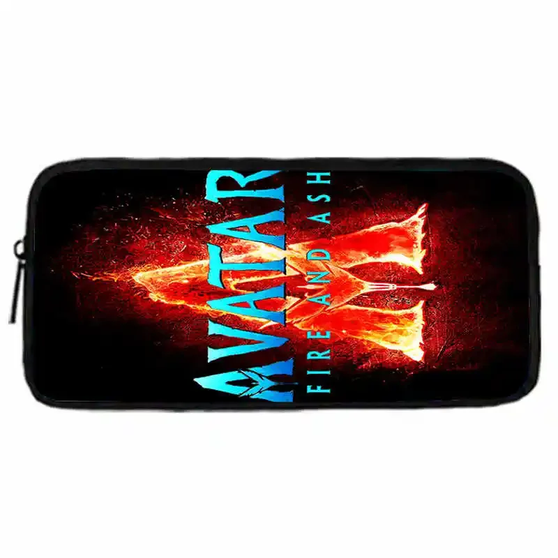 حقائب أقلام رصاص ديزني للأطفال، الصورة الرمزية الكرتونية: حقائب أقلام رصاص مدرسية للنار والرماد للأولاد والبنات، مقلمة كبيرة وبسيطة للأطفال #4