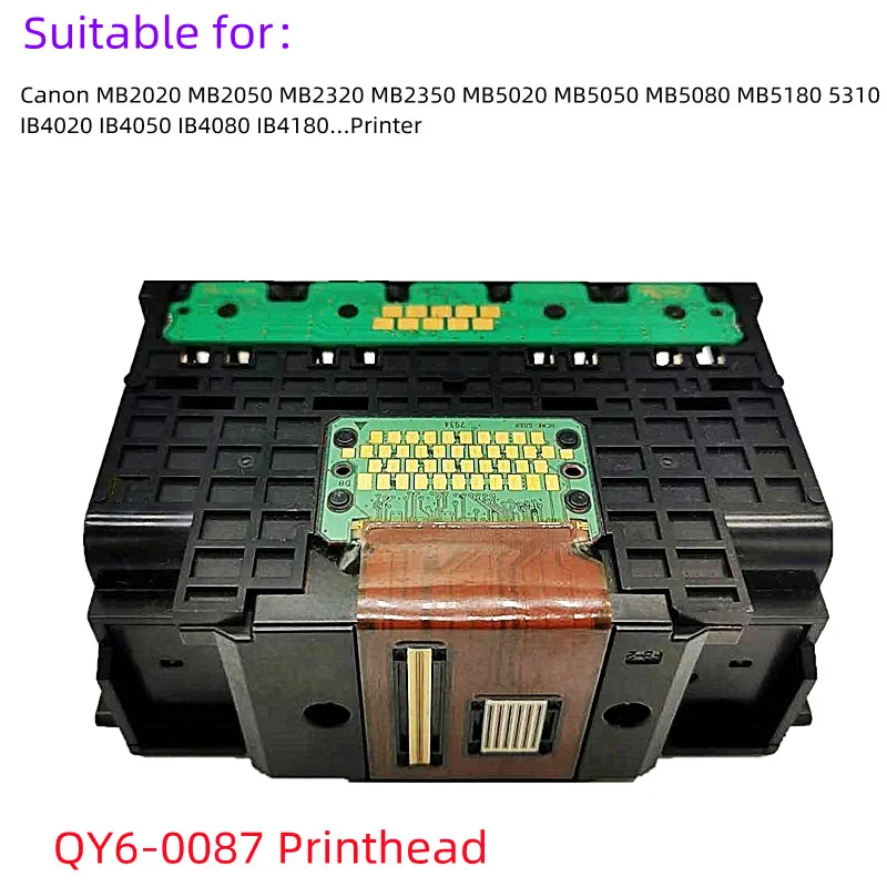 

Printhead QY6-0087 Print Head For Canon MB2020 MB2050 MB2320 MB2350 MB5020 MB5050 MB5080 MB5180 5310 IB4020 IB4050 IB4080 IB4180