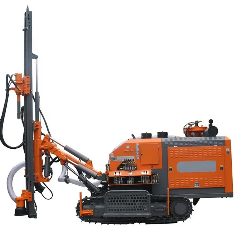 YG453 Hole 90-138 Automatically Integrated Drilling Rig Portable Rock Auger Borehole Air Drilling Rig for Mining