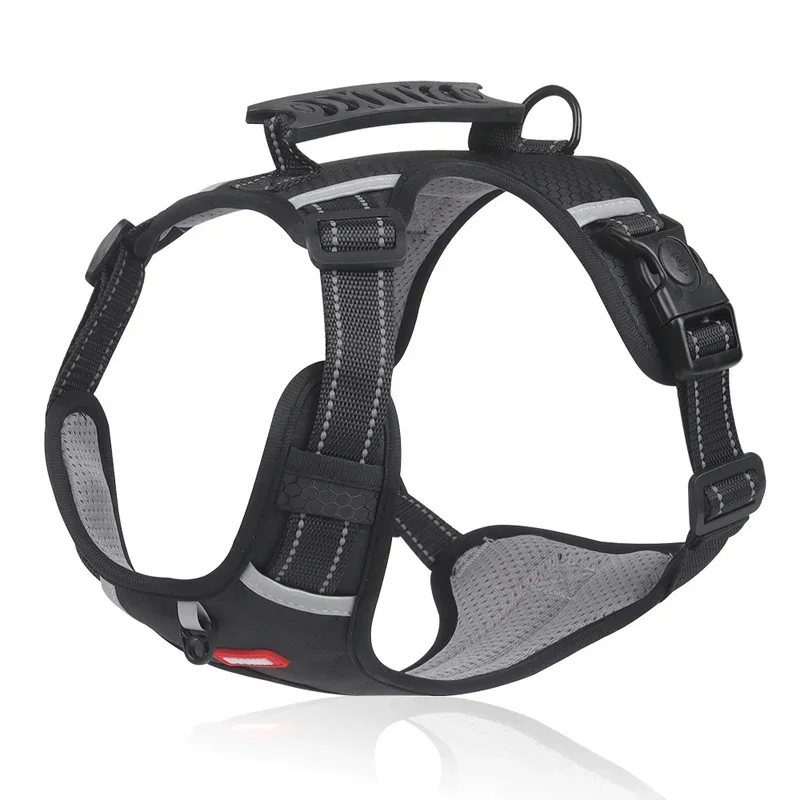 Pet Harness for Dogs and Cat Soft Padded Harness Handle for Large Breeds Prevents Choking and Pulling Comfortable and Secure Fit