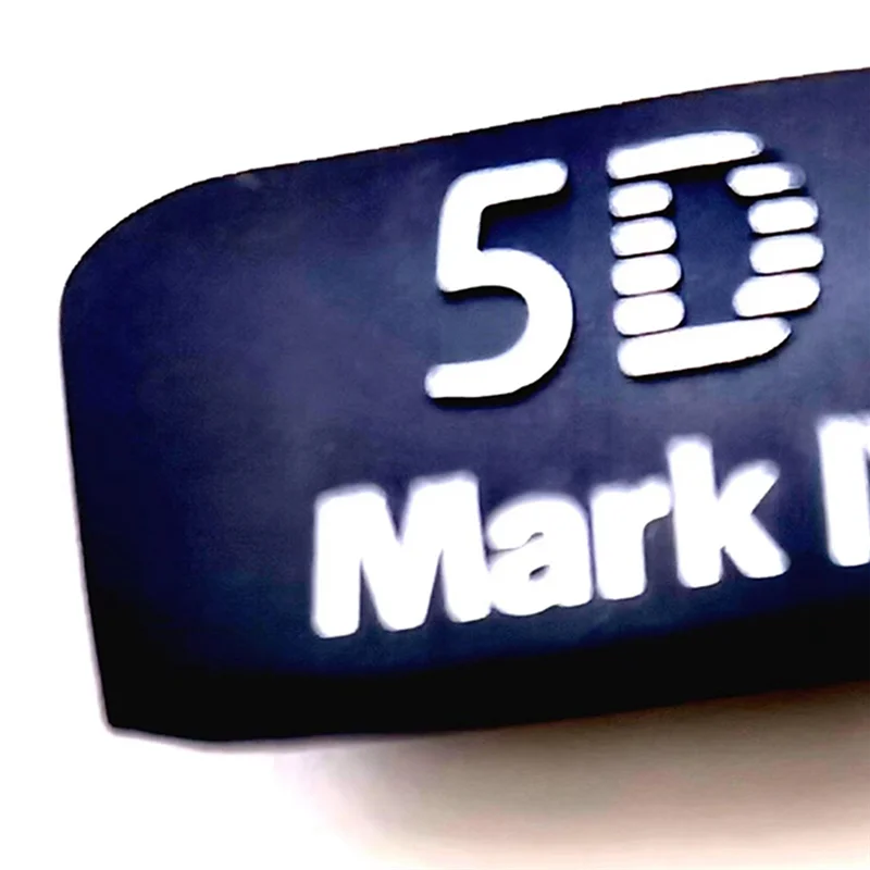 Canon 커버 동체 네임 플레이트 용 SCLS 1 PCS 5D4 태그 플레이트 네임 플레이트 카메라 수리 부품 검정색 ABS