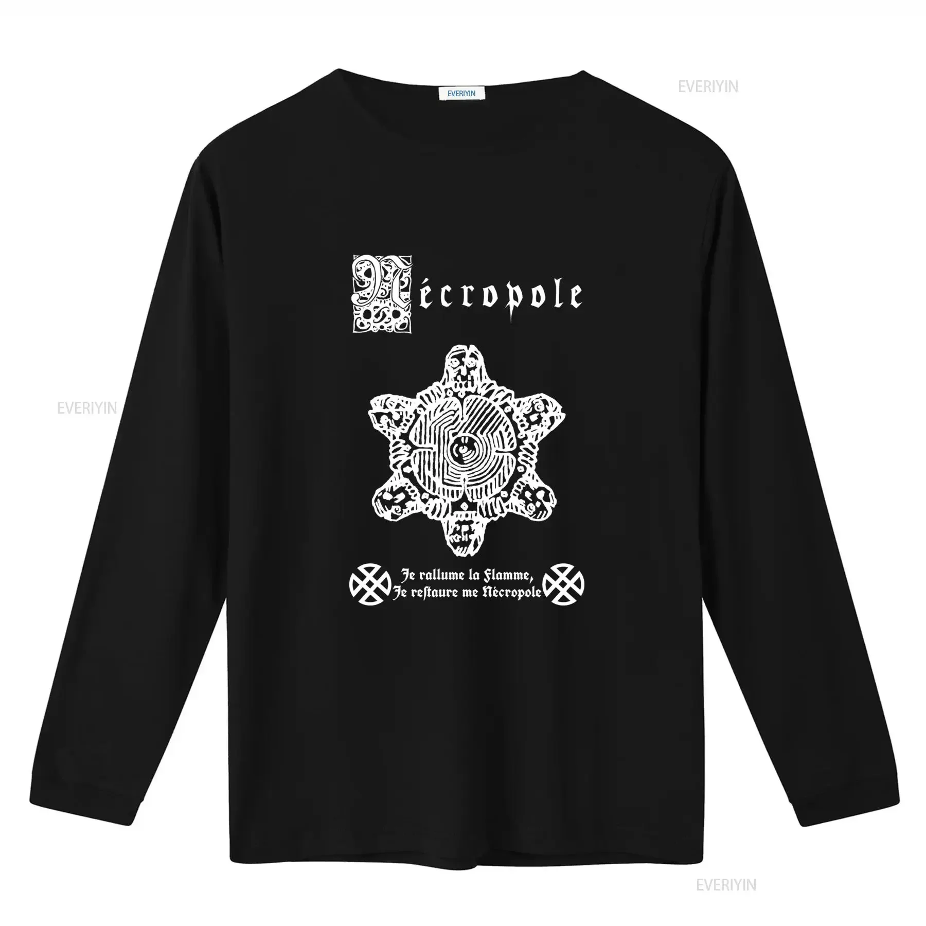 Necropole Satanic Warmaster Clandestine Blaze Kadotus Mgla Warloghe Horna T Shirt vintage Washed Breathable fashion Stylish