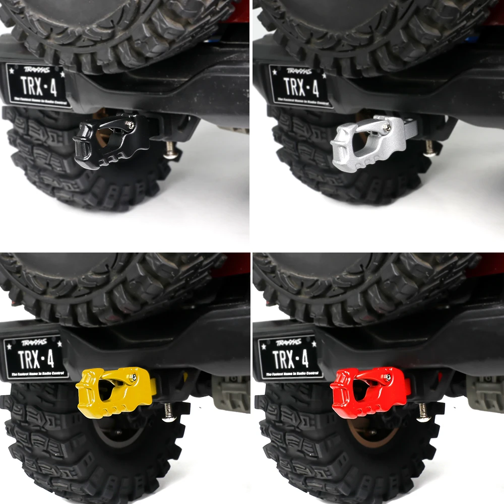 OGRC Tow Hook Metal Trailer Hitch 1/10 1/8 Scale Crawler Upgrade Parts Aluminum Shackle For TRX4 SCX10 Off Road Accessories