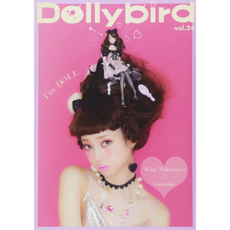 Dollybird Vol.24 Handmade Doll Sewing Magazine BJD Clothing Includes Original Scale Patterns Craft Book Japanese Edition
