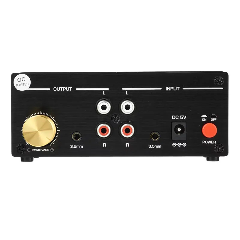 DC 5V Audio VU Meter Signal Level Indicator with 3.5mm & RCA Jacks Xz-U6