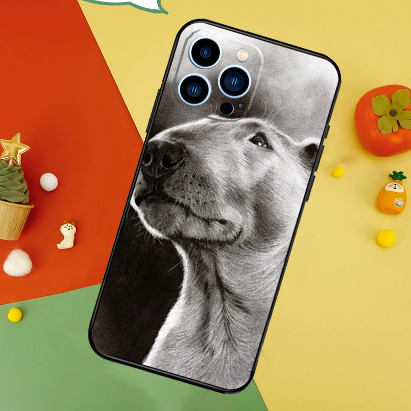 Bullterrier Bull Terrier Dog Soft Case For iPhone 15 16 14 13 12 11 Pro Max Plus Mini X XR XS Max 7 8 Phone Cover