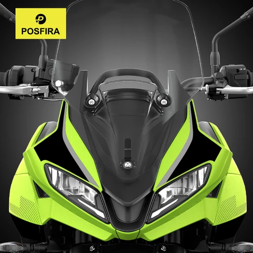 Imagen 1 del producto POSFIRA-pegatina de carenado delantero de motocicleta, calcomanías de vinilo para parabrisas para Triumph Tiger Sport 660 2025 2024 2023 2022, accesorios