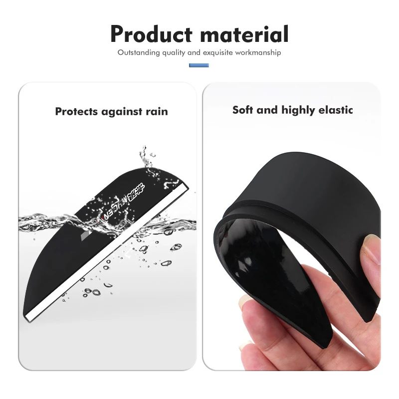 2PCS Car Rearview Mirror Eyebrow Rain Shade Rainproof Cover Visor For Honda Legend Mugen Si RR Insight CITY CIVIC XR-V CR-V UR-V