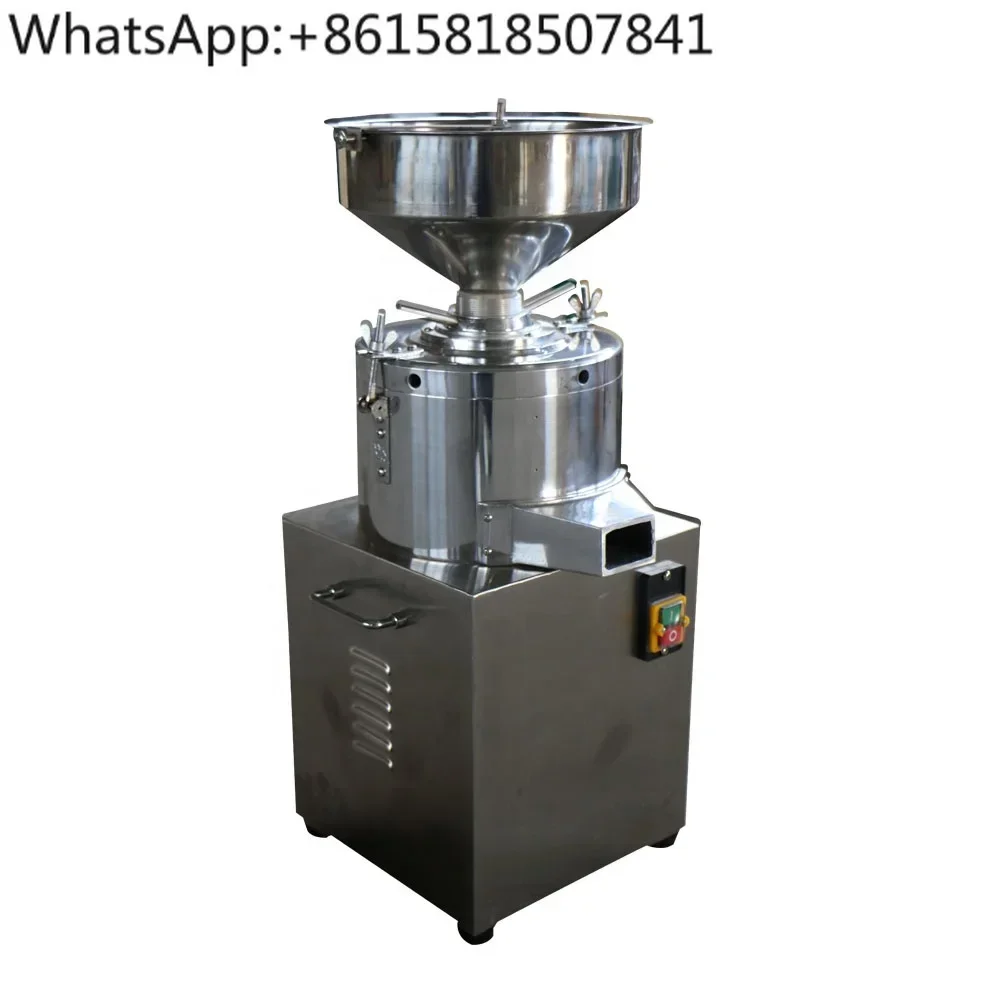 Small Automatic Nut Butter Grinding Grinder Almond Peanut Paste Making Machine For Sale