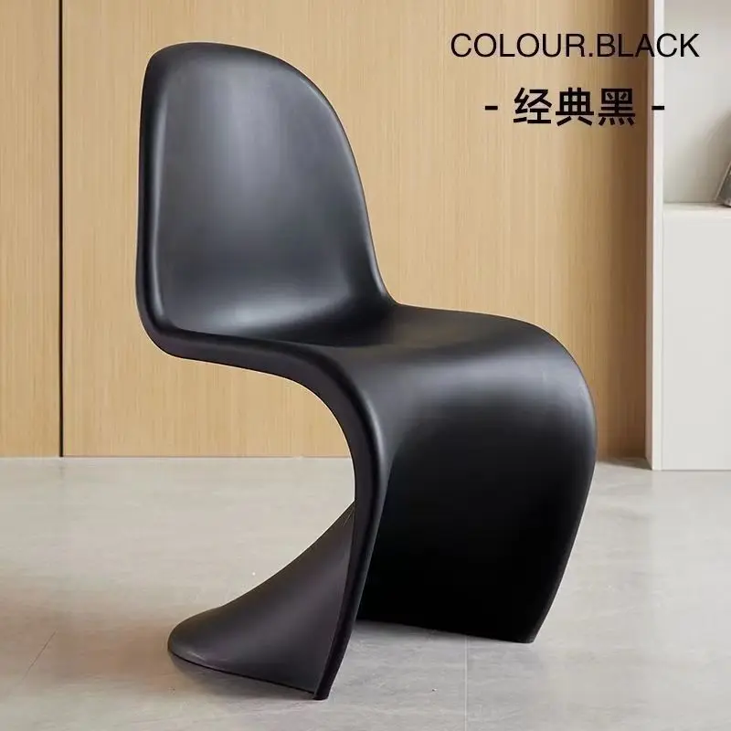 كرسي صالة عصري كرسي طعام إبداعي كرسي غير رسمي حديث وبسيط #4