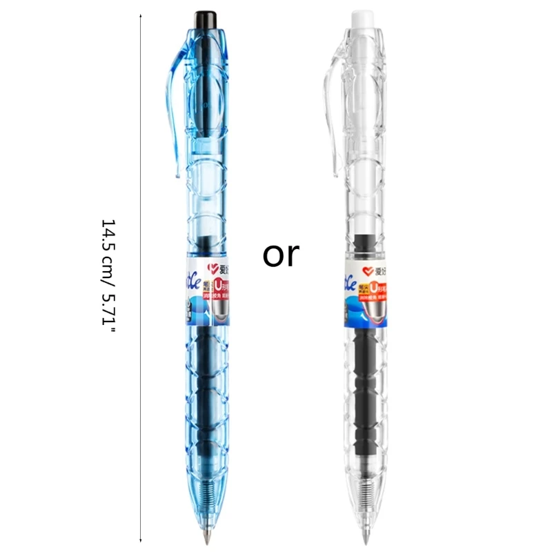 Rolling Ball Pens Quick Dry 0.5mm Extra-Fine Point Gel Pens Liquid Pen Rollerball Pens for Writing, Journaling F19E