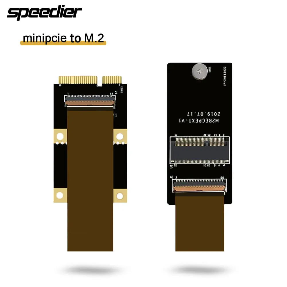 Motherboard Mini PCIe To M.2 Nic Network Card Adapter Cable A/E Interface Ngff Mini-PCIe M2 Extender Card