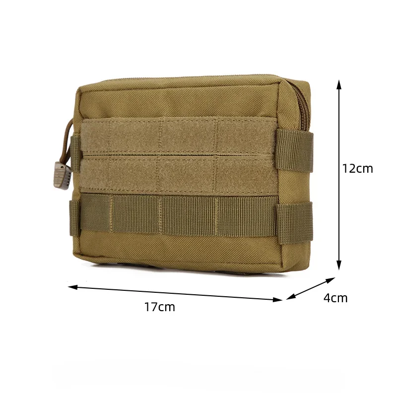 Outdoor Military Tactical Waist Pack Mountaineering Wallet Cell Phone Bag Camping Nylon Molle Bag Hunting Waist Pack Accessories