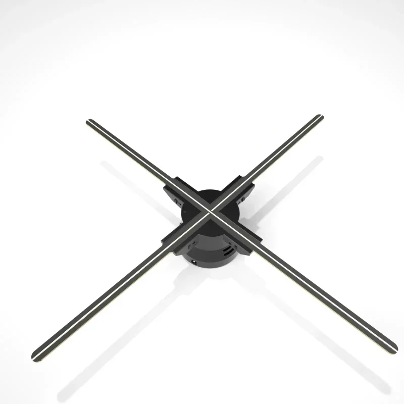 

Super HD Commercial Advertising Player 65cm 1024LEDs Advertising Machine LED 3D Wall Hologram Air Display Fan