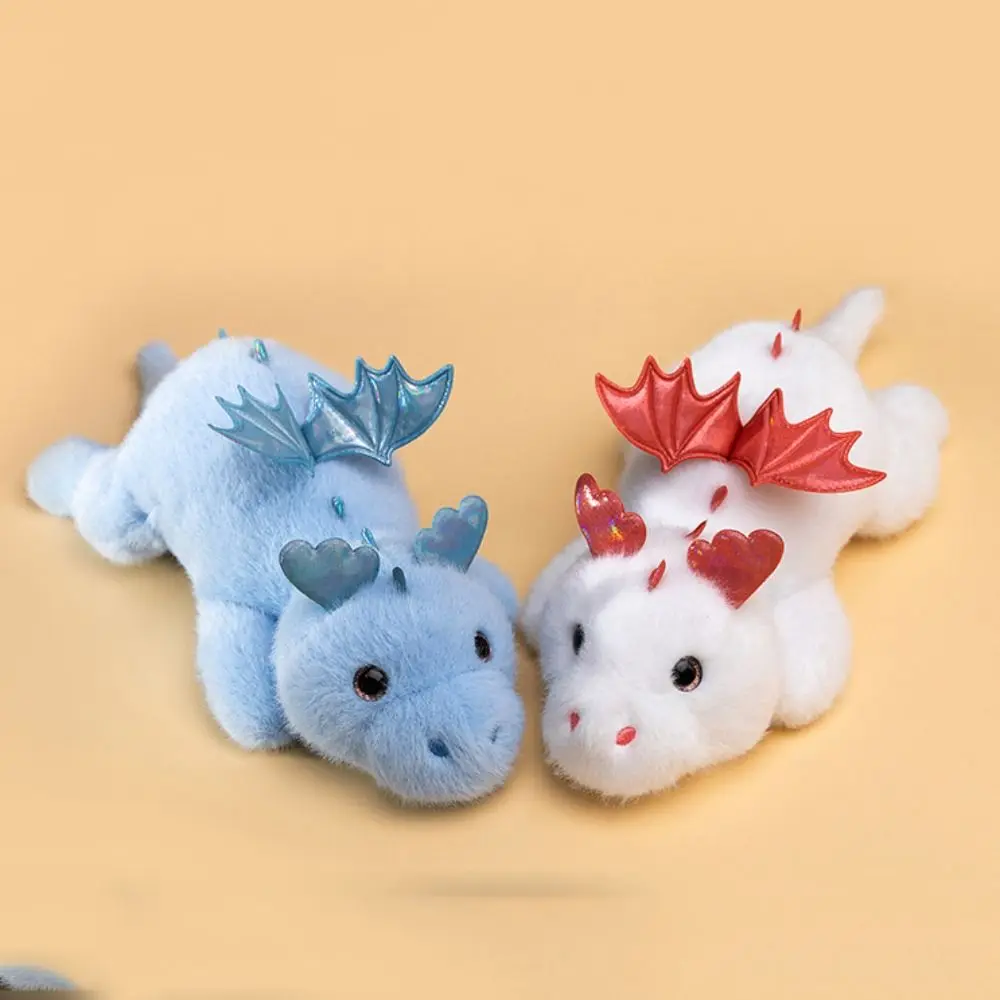 Muñecas de dragón volador de Material suave, tela de felpa, diseño Kawaii, juguetes de peluche de dinosaurio, muñeca divertida de 28cm